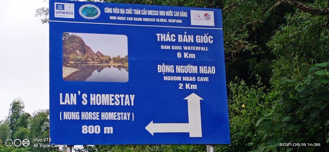 Lan'S Homestay Cao Bang Thac Ban Gioc Waterfalls Exterior photo